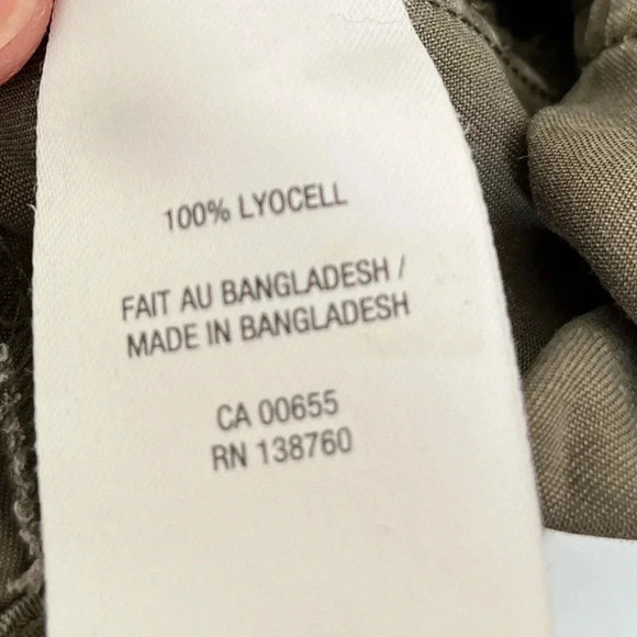 5/20$ Reitmans Olive Green Utility  Vest size 11 - Picture 3 of 6